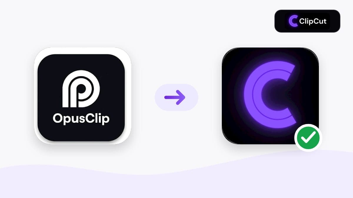 ClipCut compared as an Opus Clip alternative